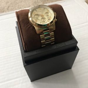 Women’s Michael Kors Gold Watch